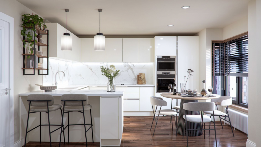 Contemporary kitchen design in Southend